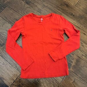Tommy Hilfiger red long sleeve
